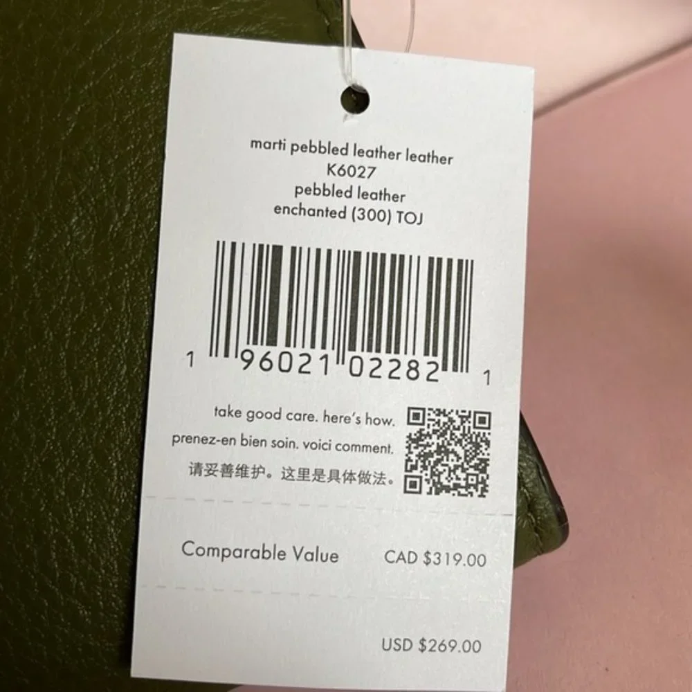 Kate Spade Marti Wallet Crossbody Enchanted Green - Picture 7 of 16